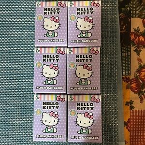 LOT of Hello Kitty Plush Danglers DREAM JOB SERIES 6 BOXES